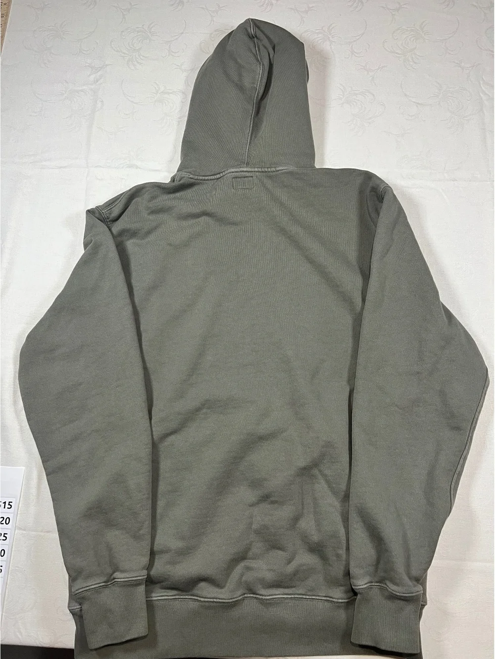 J.Crew Mens Heavyweight Fleece Hoodie Size XLT Olive Green